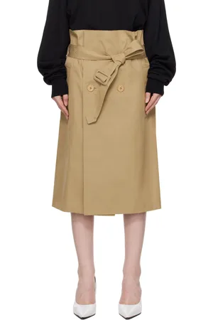 Vetements Jupe midi déconstruite