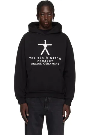 Online Ceramics Pull à capuche noir à logo - The Blair Witch Project