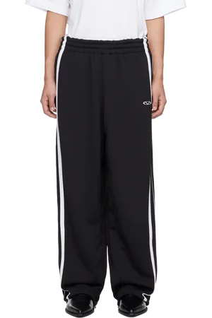 Vetements Pantalon de survêtement noir à logo ovale