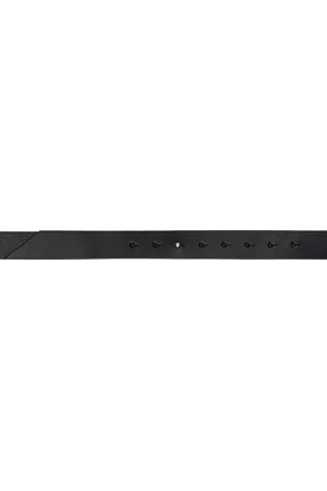 RAG&BONE Ceinture entrecroisée Zoe noire en cuir