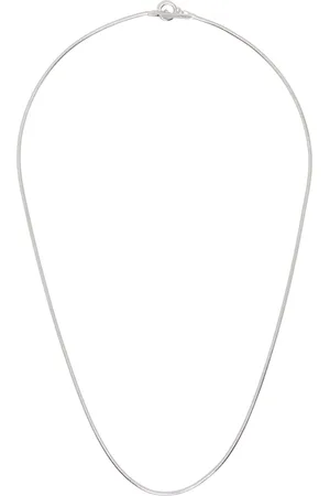 númbering Collier #8703 argenté