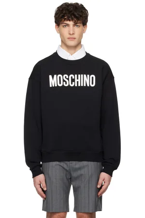 Moschino Pull molletonné noir à logo