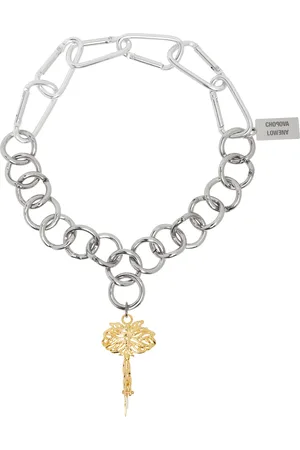 Chopova Lowena Collier Fly Away argenté