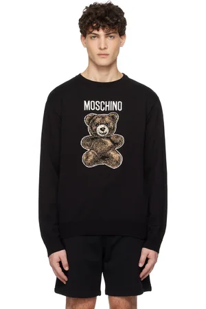 Moschino Pull noir à image d
