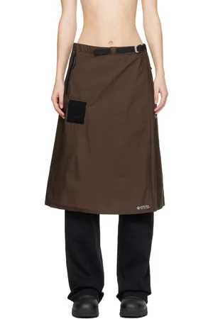 ROA Jupe midi Paclite brune édition Tilak