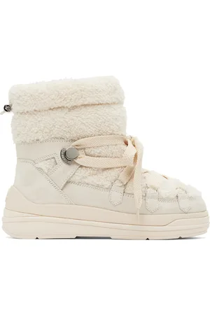 Moncler Bottes Insolux blanc cassé