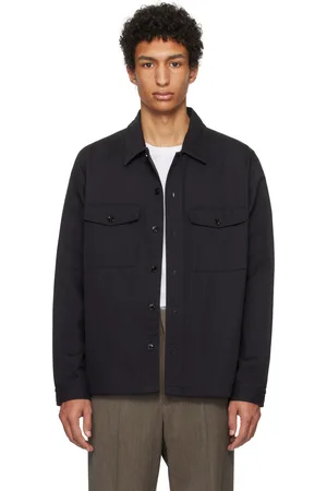 HUGO BOSS Surchemise surdimensionnée noire