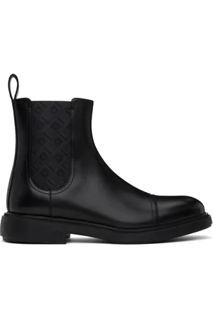 Salvatore Ferragamo Bottes chelsea Beat Camden noires