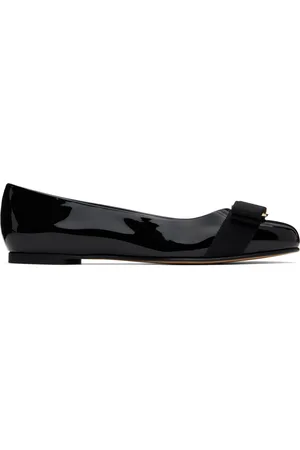 Salvatore Ferragamo Ballerines Varina noires