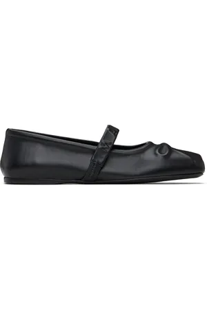 Marni Ballerines de style Charles IX noires