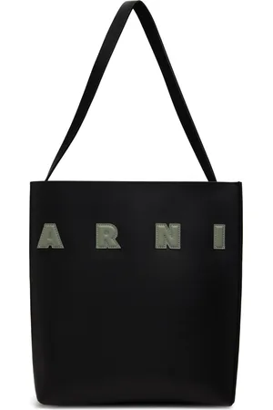 Marni Petit cabas Museo noir en cuir