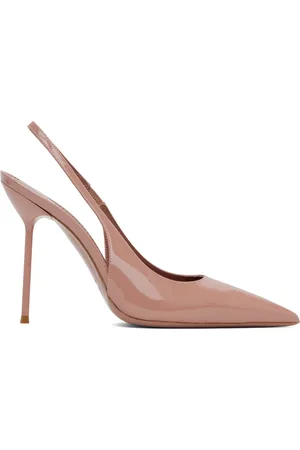 PARIS TEXAS Chaussures à talon aiguille Lidia roses à bride arrière