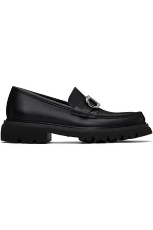 Salvatore Ferragamo Flâneurs noirs à ferrure Gancini