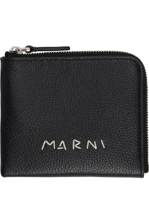 Marni Portefeuille noir à glissière