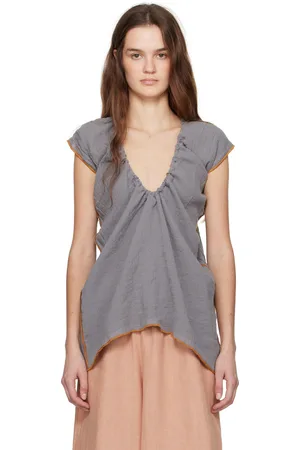 Baserange Chemisier Max gris