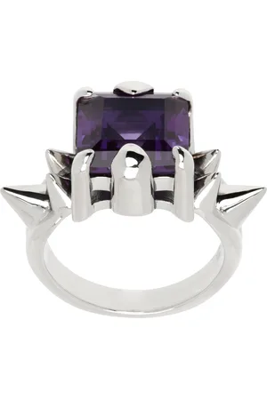 Stolen Girlfriends Club Bague Punk Rose argentée