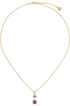 Stolen Girlfriends Club Collier doré à ornement Punk Rose