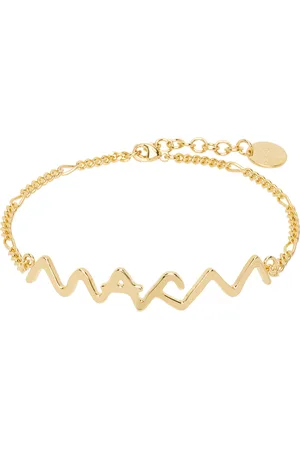 Marni Bracelet doré à logo Symbol