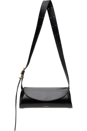 Jil Sander Mini sac Cannolo noir