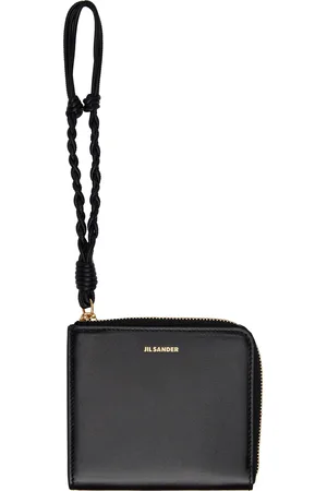 Jil Sander Pochette à monnaie noire