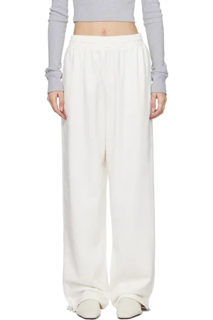 WARDROBE.NYC Pantalon de survêtement blanc cassé édition Hailey Bieber