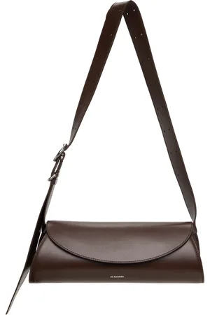 Jil Sander Petit sac Cannolo brun