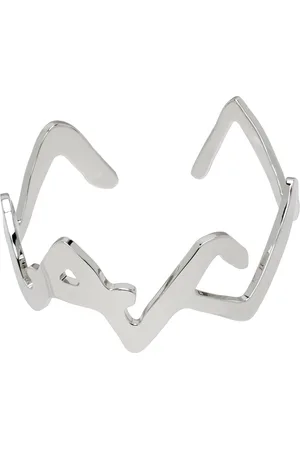 Marni Bracelet en forme de logo argenté