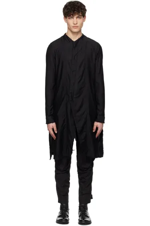 JULIUS Chemise de style grunge Thobe noire
