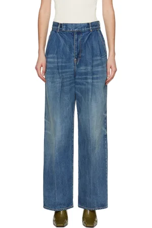 UNDERCOVER Jean bleu à plis