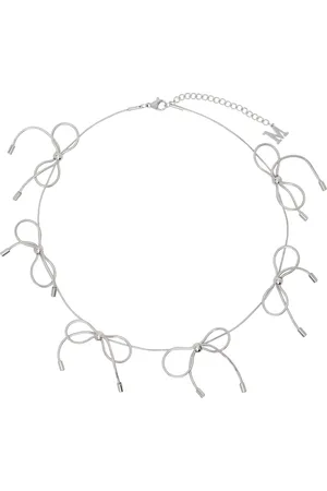 Marland Backus Collier argenté à boucles