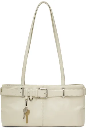 OSOI Sac porté épaule blanc cassé à boucle Brocle