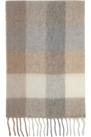 Holzweiler Écharpe Fresia brun et gris