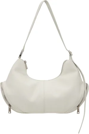 OSOI Grand sac blanc cassé à poches cargo