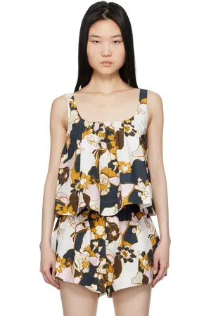 ZIMMERMANN Camisole écourtée Maxine multicolore
