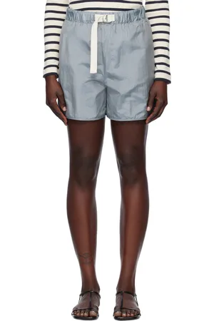 Jil Sander Short bleu à coupe classique