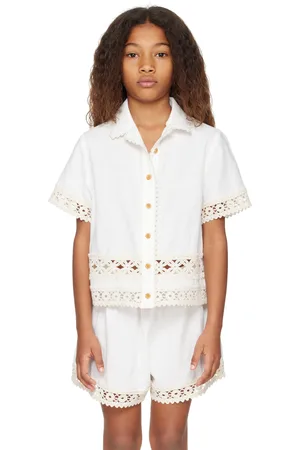 ZIMMERMANN Enfant | Chemise blanche à garnitures - Wylie