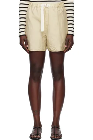 Jil Sander Short jaune à coupe classique