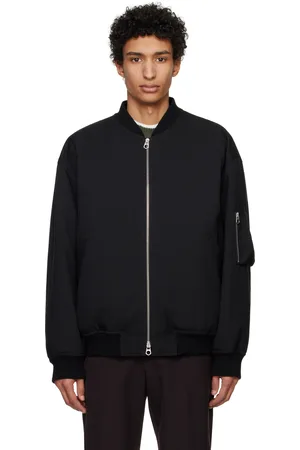 Jil Sander Blouson aviateur rembourré noir