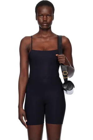 Jil Sander Justaucorps noir en jersey