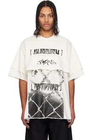JULIUS T-shirt étagé Ana blanc cassé