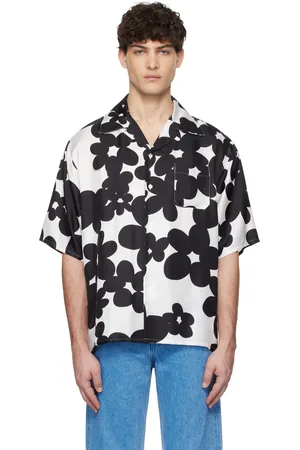 Marni Chemise noir et blanc à imprimé Dillies