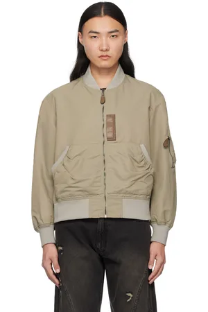 lesugiatelier Blouson aviateur kaki