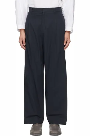 lesugiatelier Pantalon de travail bleu marine