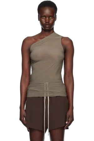 Rick Owens Débardeur Athena gris - Hollywood