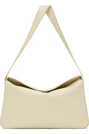 Aesther Ekme Sac baguette souple blanc cassé