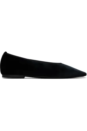 Totême Ballerines noires en velours