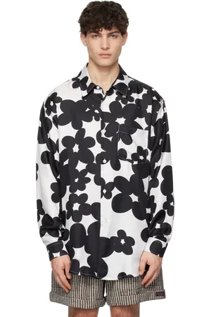 Marni Chemise noir et blanc à imprimé Dillies
