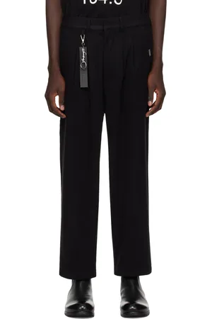 Izzue Pantalon noir à porteclé
