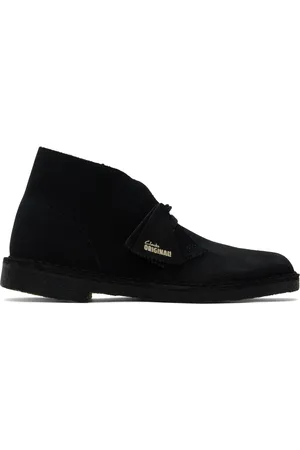 Clarks Chukkas noirs en suède