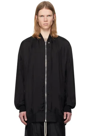 Rick Owens Blouson aviateur Peter Flight noir - Hollywood